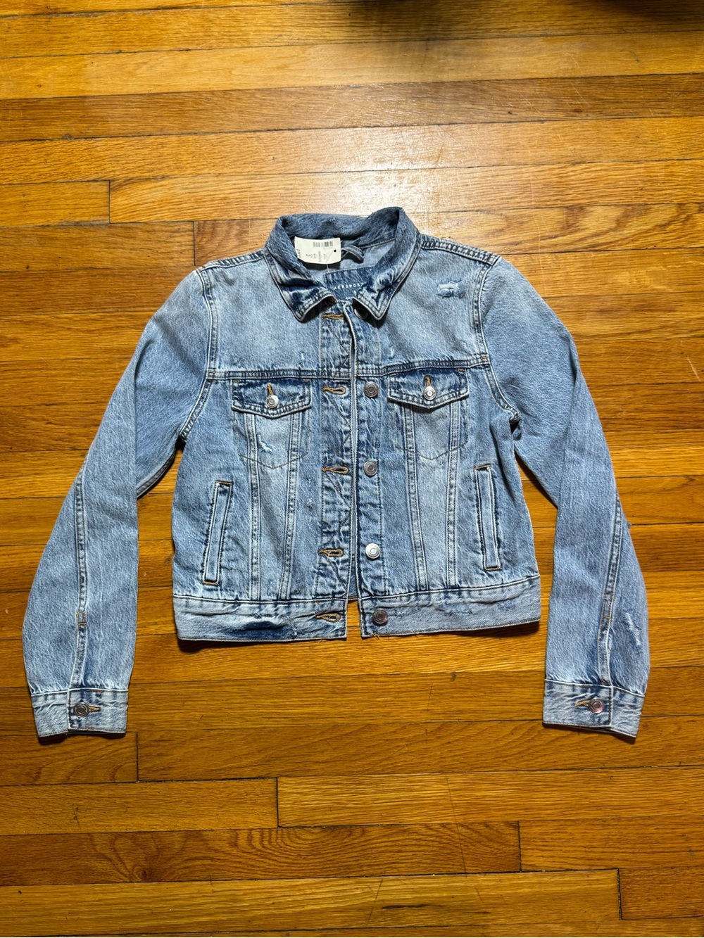 Aeropostale Light Blue Denim Jacket - Classic Jean Jacket